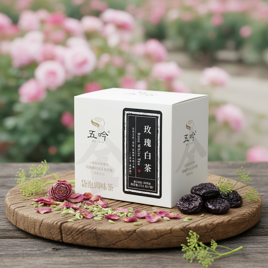 Rose white tea TCM formula relieves migraine.